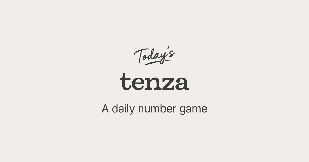 Tenza Social preview